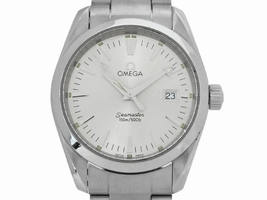 Omega Seamaster Aqua Terra 2518.30 Stainless Steel Silver Dial Quartz 36mm Mens