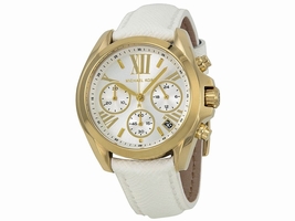 Michael Kors Bradshaw MK2302 Gold Tone Stainless Steel / Leather Quartz 35mm Womens Michael Kors