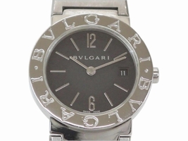 Bulgari Bvlgari BB26SSD Stainless Steel Black Quartz 26mm Womens Bulgari