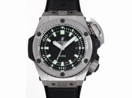 Hublot Big Bang King Oceanographic 731.NX.1190.RX Titanium Black Dial 48mm Mens Hublot