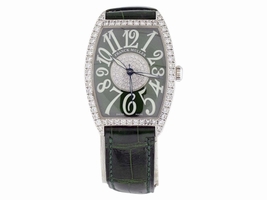 Franck Muller 2852 SC DP CD Casablanca Diamond 18K White Gold 31mm x 43mm Womens Franck Muller