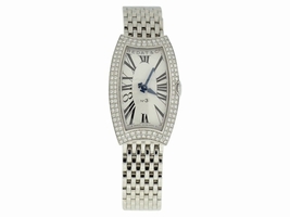 Bedat & Co. No.3 Stainless Steel Diamond Bezel 25mm x 27mm Womens Bedat & Co