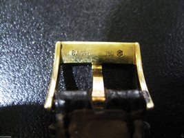 Bulgari 18K Yellow Gold BB 30 GL 30mm Ladies Quartz Bulgari
