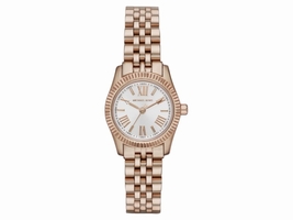 Michael Kors MK3230 Mini Stainless Steel Lexington Rose Gold-Tone Women's Michael Kors