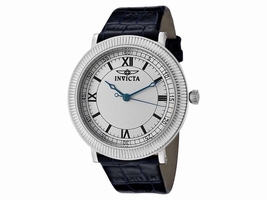Invicta Slim Swiss Blue Leather Reserve Collection Invicta