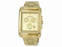 Michael Kors MK5436 Chronograph Gold-Tone Stainless Steel Bracelet Women's Michael Kors