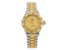 Tag Heuer Professional WE1420-R Two-Tone Stainless Steel Quartz 28mm Womens Tag Heuer