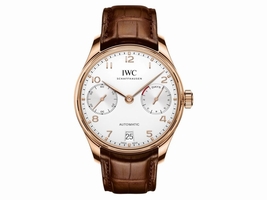 IWC Portugieser iw500701 18K Rose Gold Automatic 42.3mm Mens IWC