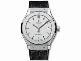 Hublot Classic Fusion 542.nx.2611.lr Titanium & Silver Dial Automatic 42mm Mens Hublot