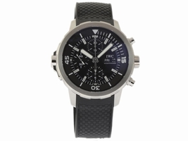IWC Aquatimer IW376803 Stainless Steel Black Dial Automatic 44mm Mens IWC