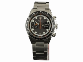 Tudor Heritage 70330N Stainless Steel & Grey/Black Dial 42mm Mens Tudor