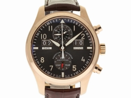 IWC IW379105 Pilot Spitfire Perpetual Calendar Rose Gold Mens 46mm IWC