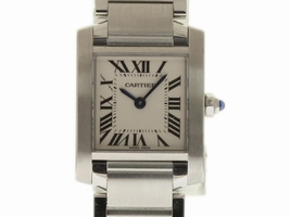 Cartier Tank Francaise W51008Q3 Stainless Steel Men's Cartier