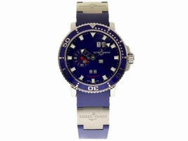 Ulysse Nardin Marine 333-77-7 Stainless Steel Aqua Limited Edition 42.7mm Mens Ulysse Nardin