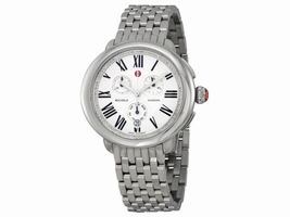 Michele Serein MWW21A000019 Chronograph Diamond Stainless Steel 39mm Womens Michele