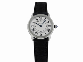 Cartier Ronde Solo W6700155 Quartz White Dial Stainless Steel Cartier