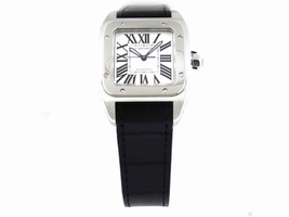 Cartier Santos 100 w20106x8 Midsize Automatic Stainless Steel Cartier