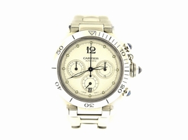 Cartier Pasha Seatimer Chronograph Steel 38mm Cartier