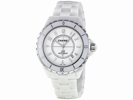 Chanel H2981 White Ceramic 42mm Chanel