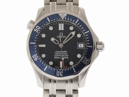Omega Seamaster 2222.80.00 Stainless Steel Blue Dial 36mm Mens Omega