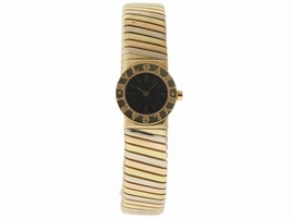 Bulgari Tubogas BB192T 18K Yellow Gold 20mm Womens Bulgari