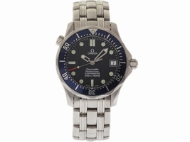 Omega Seamaster 2252.50 Stainless Steel Blue Wave Automatic 36mm Unisex Omega