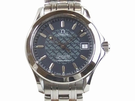 Omega Seamaster Jacques Mayol 2500.80 Stainless Steel Blue Auto 36mm Mens 1997 Omega