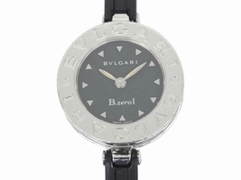 Bulgari B.Zero1 BZ22S Stainless Steel and Rubber Quartz 22mm Womens Bulgari