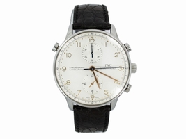 IWC IW3712-02 Portuguese Split Second Silver Dial Stainless Automatic IWC Schaffhausen