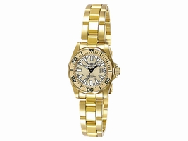 Invicta 7065 Gold Dial Gold Tone Stainless Steel Women's Invicta