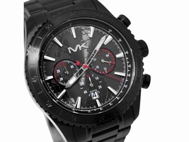 Michael Kors MK8352 Chronograph Black Stainless Steel Analog Quartz Mens Michael Kors