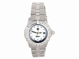 Tag Heuer WN131J Professional MOP Diamond Dial Stainlees Steel Tag Heuer