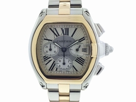 Cartier Roadster 2618 Stainless Steel / 18K Yellow Gold Automatic 43mm Unisex Cartier