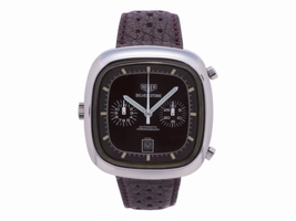 Tag Heuer Silverstone 110.313 Stainless Steel / Leather 40mm Mens Tag Heuer