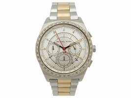 Michael Kors MK6445 Silver Dial Two Tone Gold Tone Stainless Steel Chronograph 38mm Womens Michael Kors