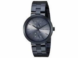 Michael Kors MK6410 Navy Ion Plated Stainless Steel 39mm Womens Michael Kors