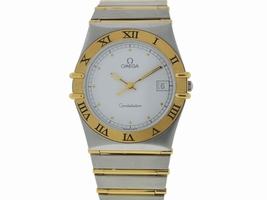 Omega Constellation Stainless Steel/Yellow Gold Quartz 34mm Unisex Omega
