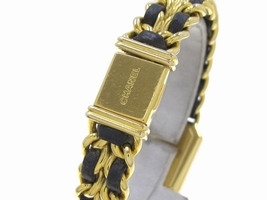 Chanel Premiere Gold Plated Quartz 22mm Womens Chanel