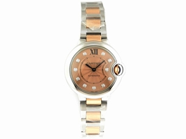 Cartier Ballon Bleu WE902053 Stainless Steel and 18K Rose Gold Cartier