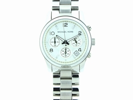 Michael Kors Runway Oversized Silver-Tone Michael Kors