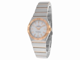 Omega Constellation 123.20.27.60.05.001 Full Bar 18K Gold Quartz Omega