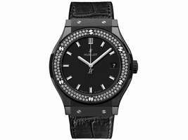 Hublot Classic Fusion 581.cm.1171.lr.1104 Quartz Diamonds Ceramic 33mm Hublot