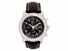 Breitling Navitimer A24322 Leather & Stainless Steel Mens Breitling