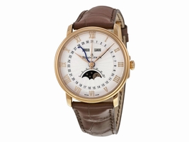 Blancpain Villeret 6664-3642-55b Moonphase 18K Rose Gold 40mm Unisex Blancpain