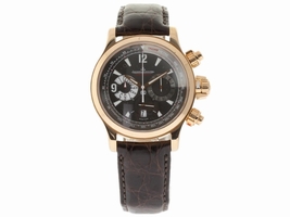 Jaeger-LeCoultre Master Compressor 146.2.25 18K Rose Gold & Leather Automatic 42mm Mens Jaeger-LeCoultre
