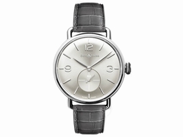 Bell & Ross WW1 BRWW1-ME-AG-SI/SCR Argentium/ Leather 41mm Mens Bell & Ross