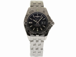 Breitling Galactic A49350L2/BA07 Stainless Steel Black Dial 41mm Mens Breitling
