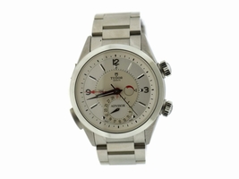 Tudor Heritage Advisor Alarm 79620T Titanium/Stainless Steel Automatic 42mm Mens Tudor