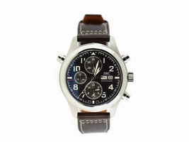IWC Pilot 371808 Stainless Steel & Leather Automatic 44mm Mens IWC