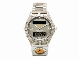 Breitling Aerospace E56062 Titanium Gray Dial Quartz 40mm Mens Breitling